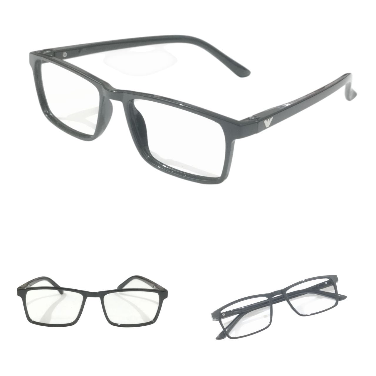 Ptosis Crutch Glasses – Rectangle Frame 48-20 | Model 1409