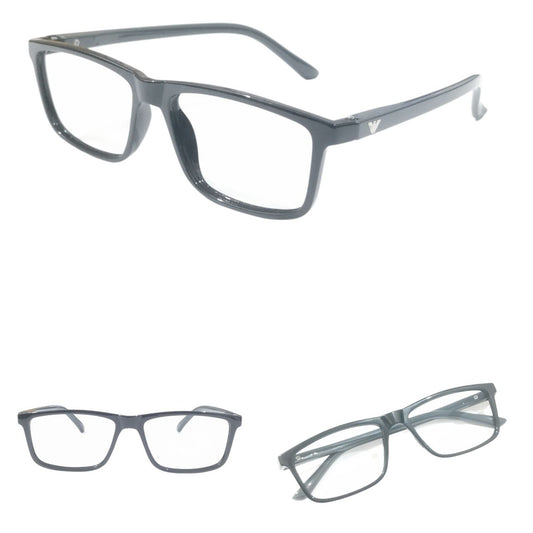 Large Rectangle Full Frame Ptosis Crutch Glasses 49-20 Model 1411