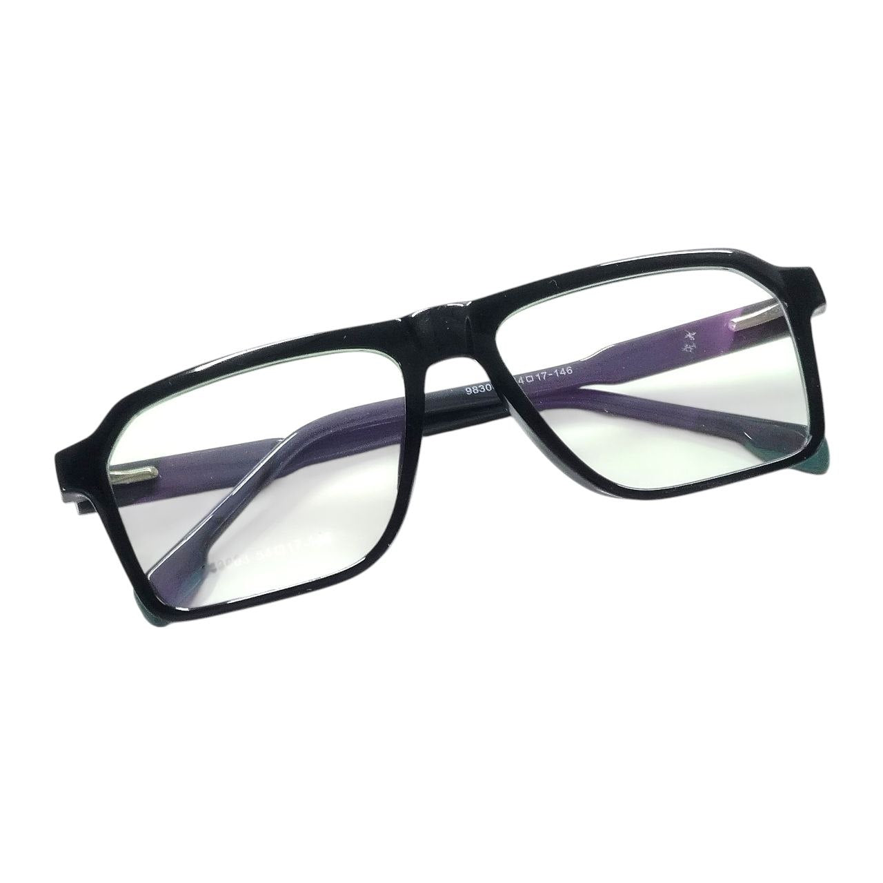 ARTView Black Rectangle Eyeglass Frame for Men – Model 983003