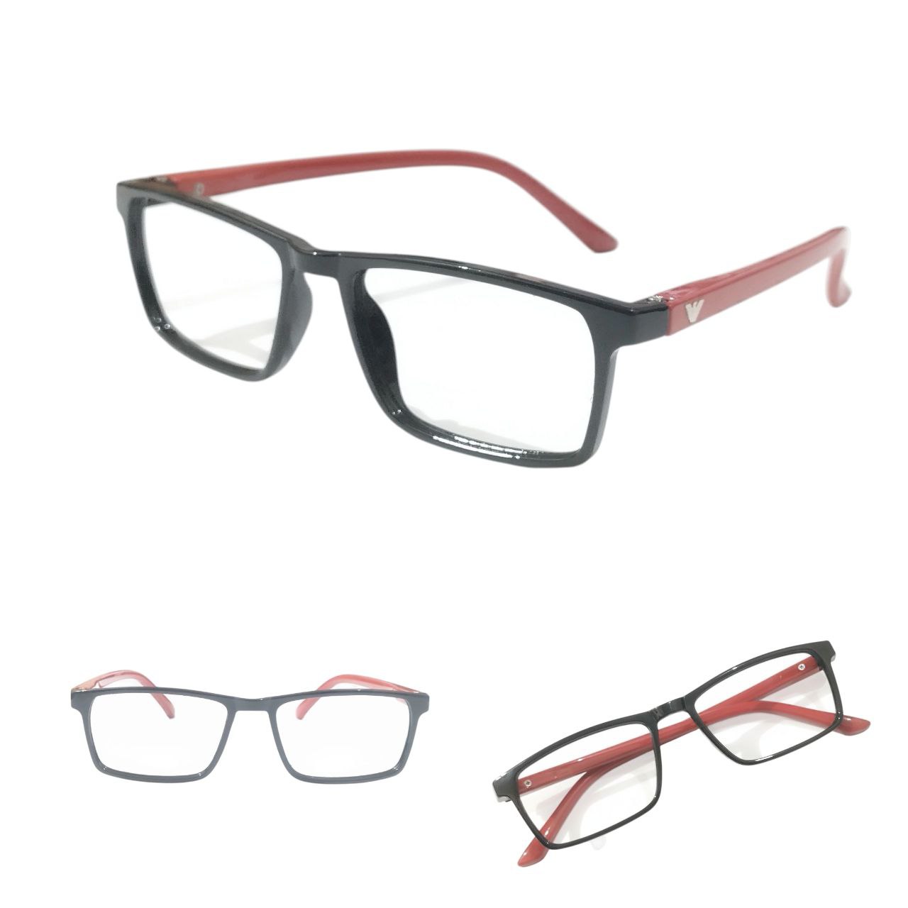 Ptosis Crutch Glasses – Rectangle Frame 48-20 | Model 1409