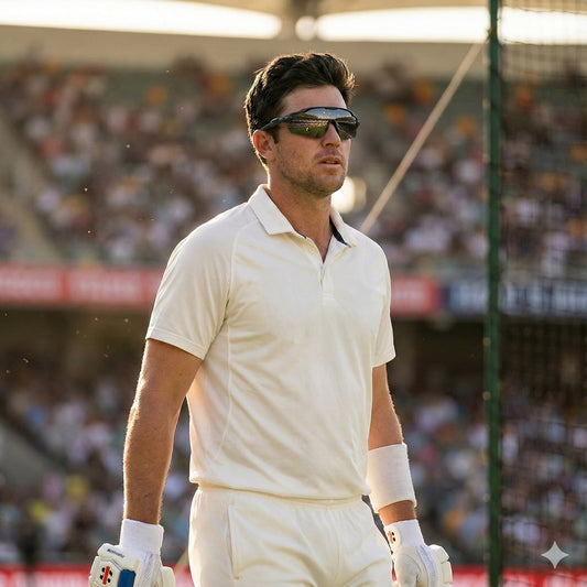 Polarized Cricket Sports Sunglasses – Rimless Wraparound Performance Eyewear