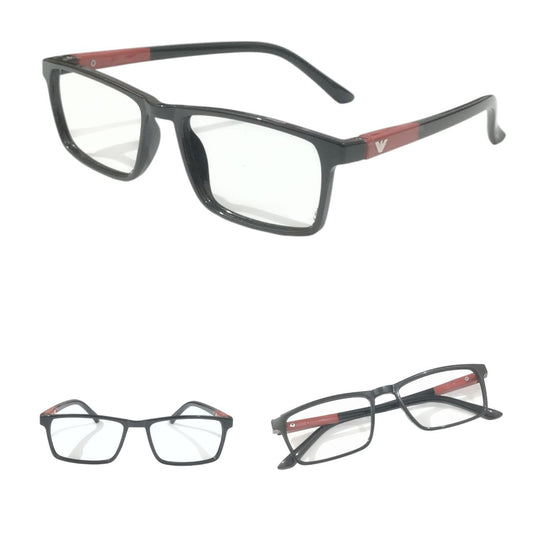 Ptosis Crutch Glasses – Rectangle Frame 48-20 | Model 1409