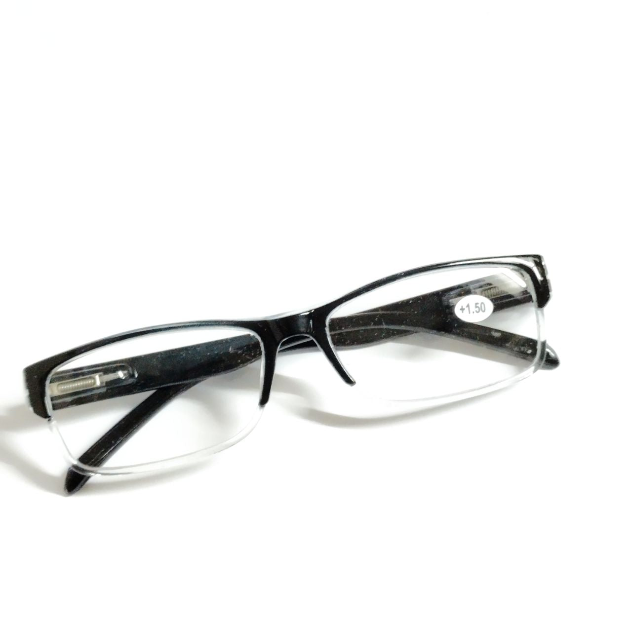 Computer Reading Please Black Full Frame Blue Light Blocking Computer Reading Glasses for Men ...
