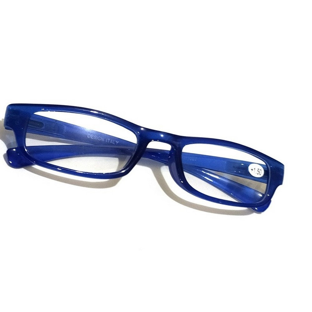 Full Frame Computer Reading Glasses - Blue | Blue Light Filter Coating