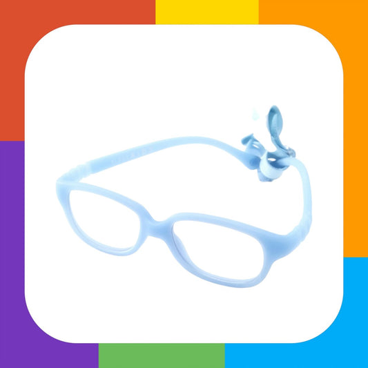 Blue Kids Flexible Unbreakable Glasses 1305 for 2-4 Years