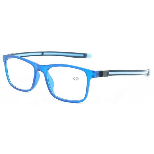 Blue Flexible Magnet Hanging Neck Glasses Blue Light Filter Lenses