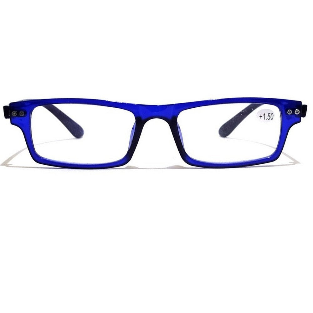Blue Slim Computer Reading Glasses - Reduce Digital Eye Strain and Look Stylish While Working