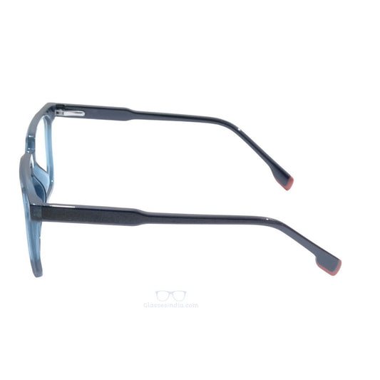 Premium Blue Square Spectacle Frame for Men & Women – Model 983004 (50-17-146)