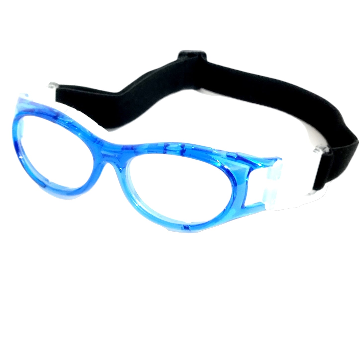 Blue Prescription Sports Soccer Football Glasses For Teens