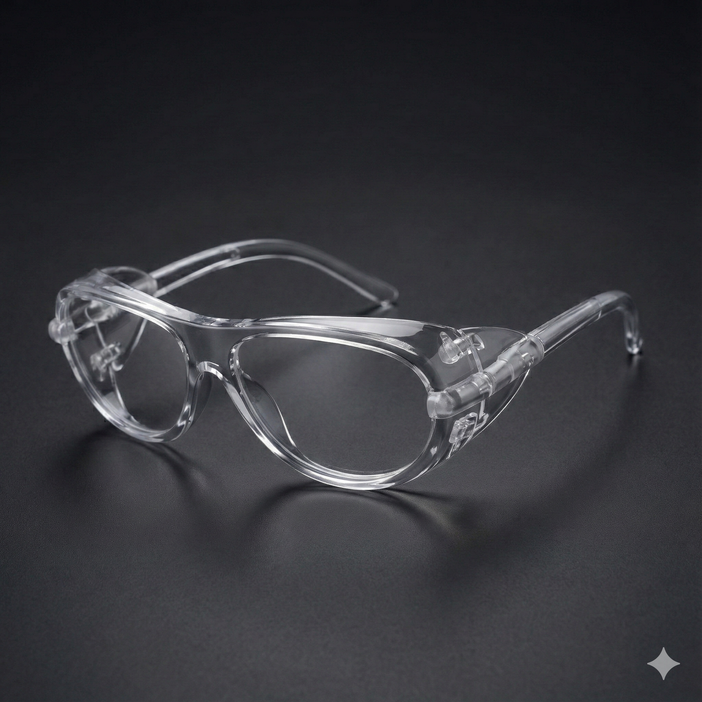 EYESafety Industrial Eye Protection Safety Glasses ES110 – Full Coverage Side Shield Frame