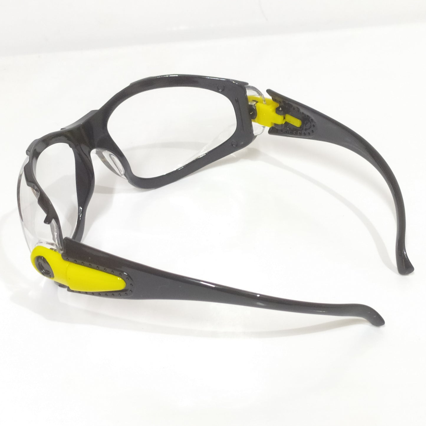 Clear Wraparound Cycling Glasses