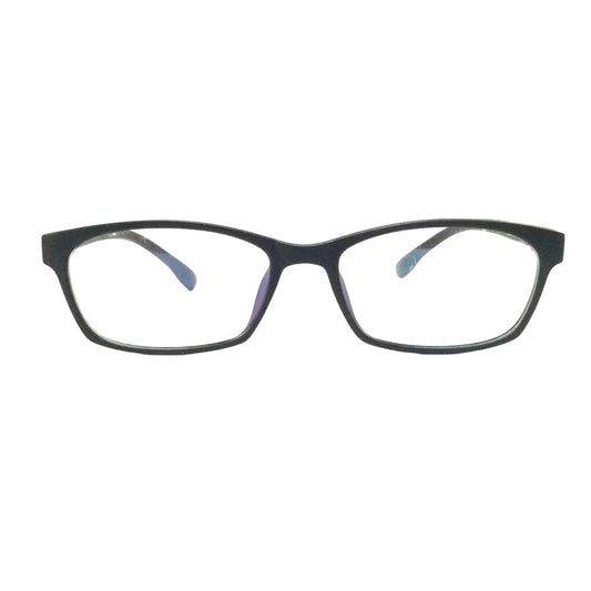 Black Rectangle Glasses Frame for Teen Boys and Girls D9223BK Size 49-16-130
