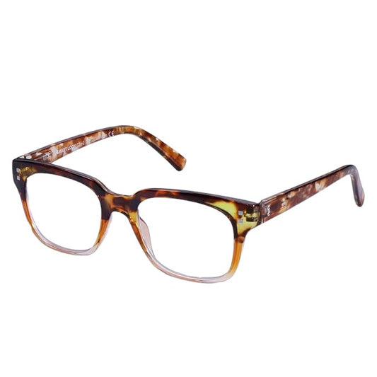 Rectangle Ptosis Crutch Glasses with Eyelid Support – Demi Brown