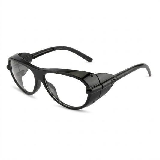 EYESafety Industrial Eye Protection Safety Glasses ES110 – Full Coverage Side Shield Frame