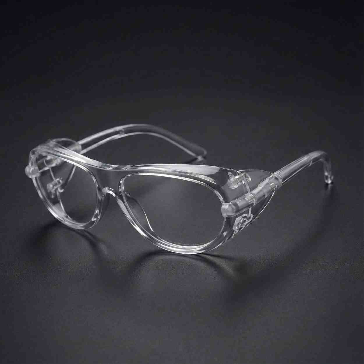 EYESafety Industrial Eye Protection Safety Glasses ES110 – Full Coverage Side Shield Frame