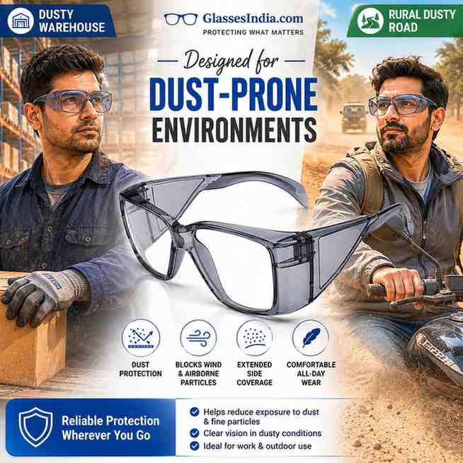 EYESafety ES160 Industrial Protective Glasses with Side Shields