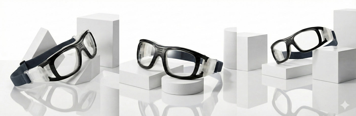 Soccer Sports Glasses With Power For Adults