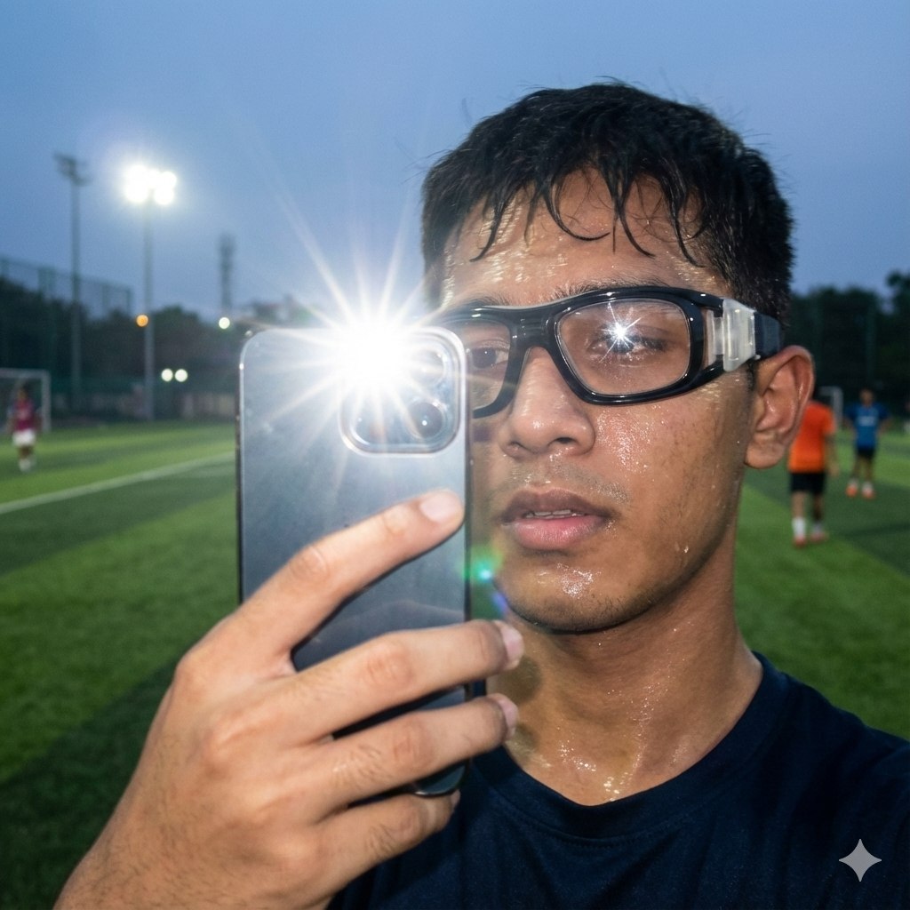 Soccer Sports Glasses With Power For Adults