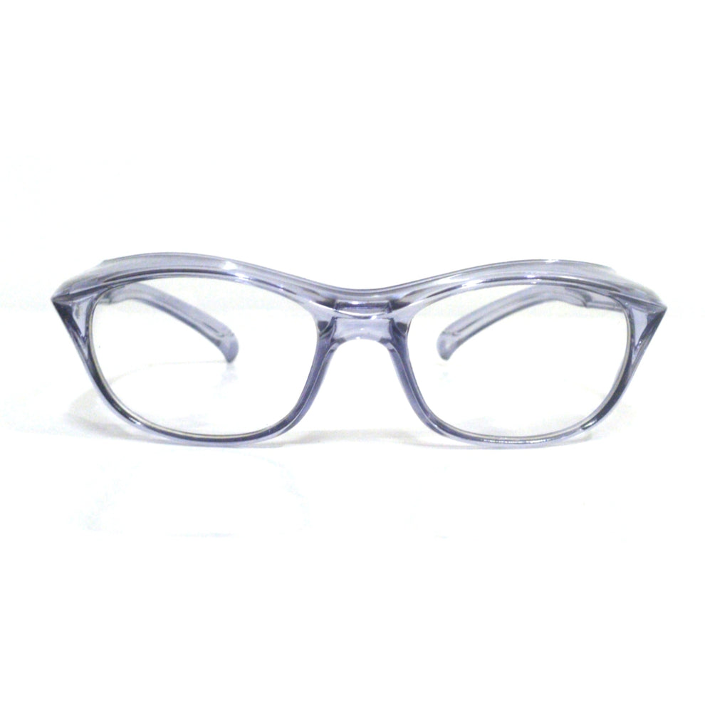 Black Frame Protective Glasses with Side Shield