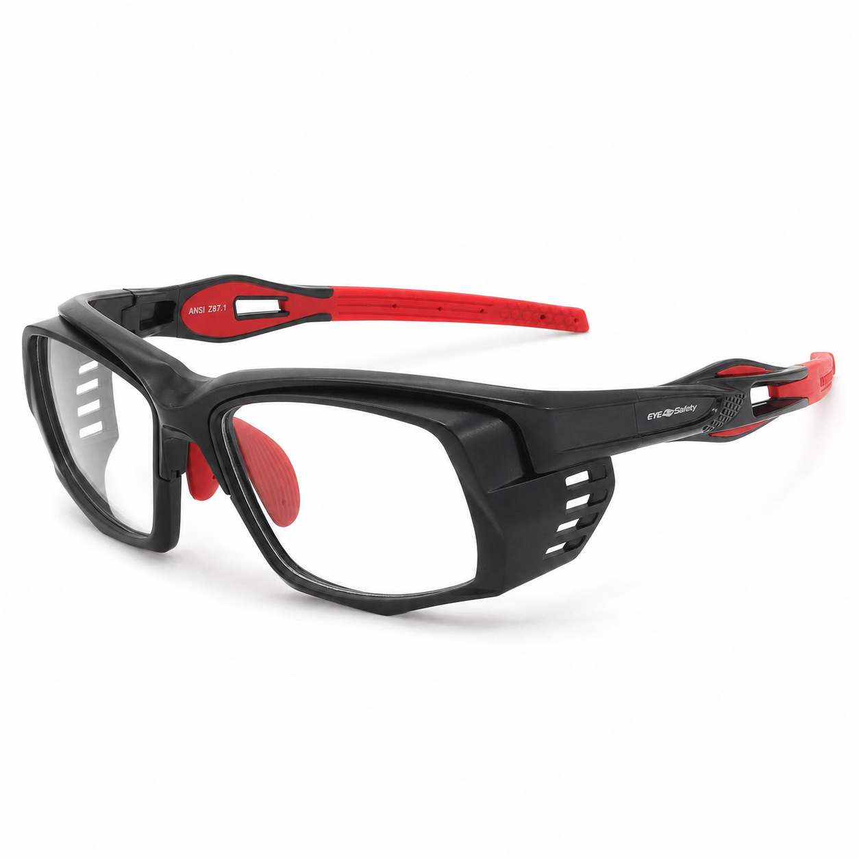 EYESafety ES022 black red impact resistant driving glasses