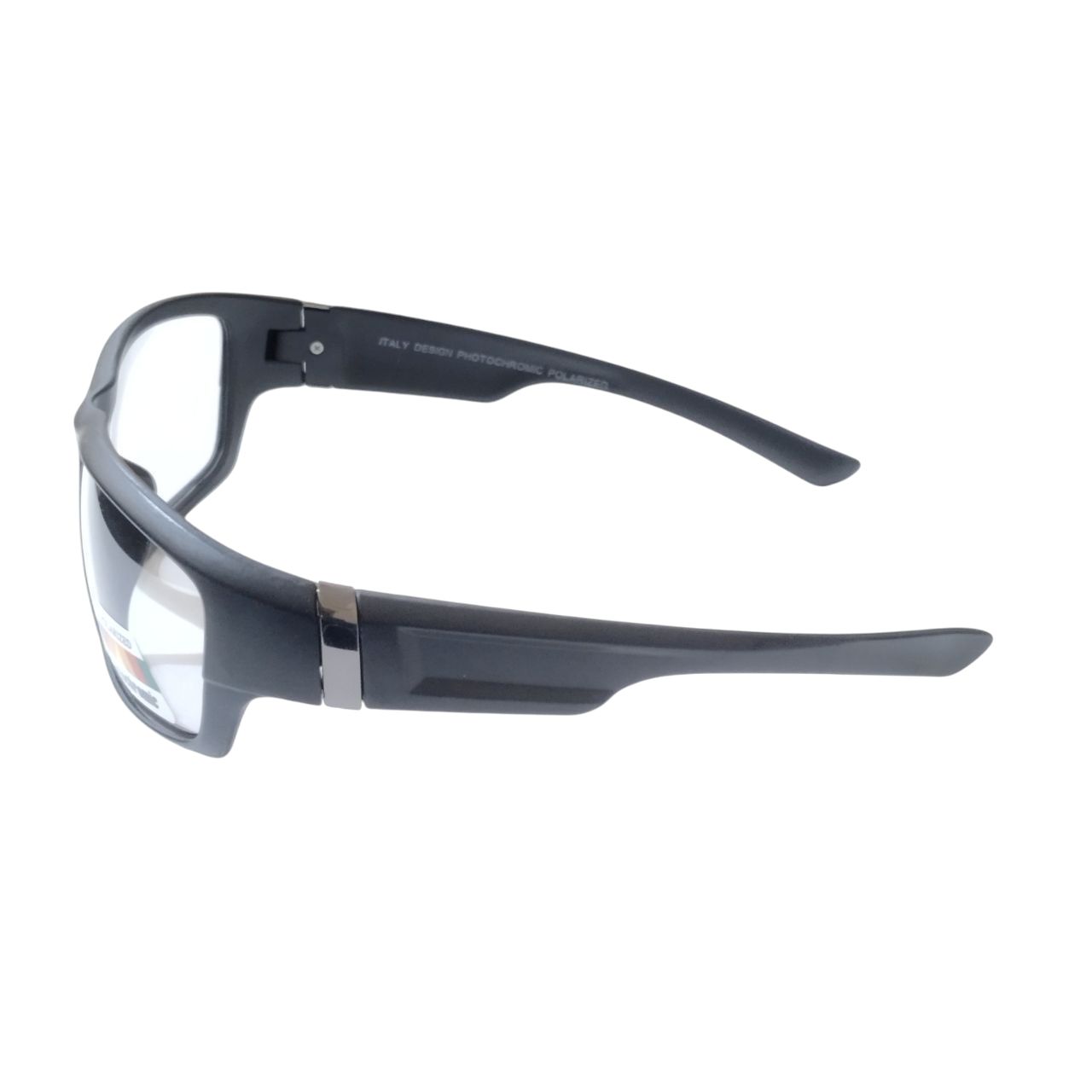 EYESafety Day Night Photochromic Sunglasses ES1107 Shine Black