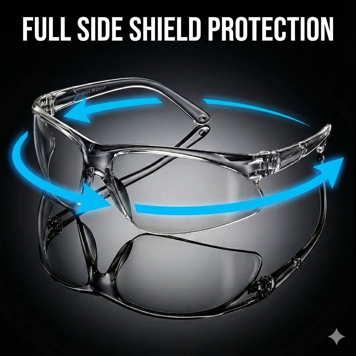 Clear Dust Protection Day Night Driving Glasses Sports Sunglasses Motorcycle Riding Goggles