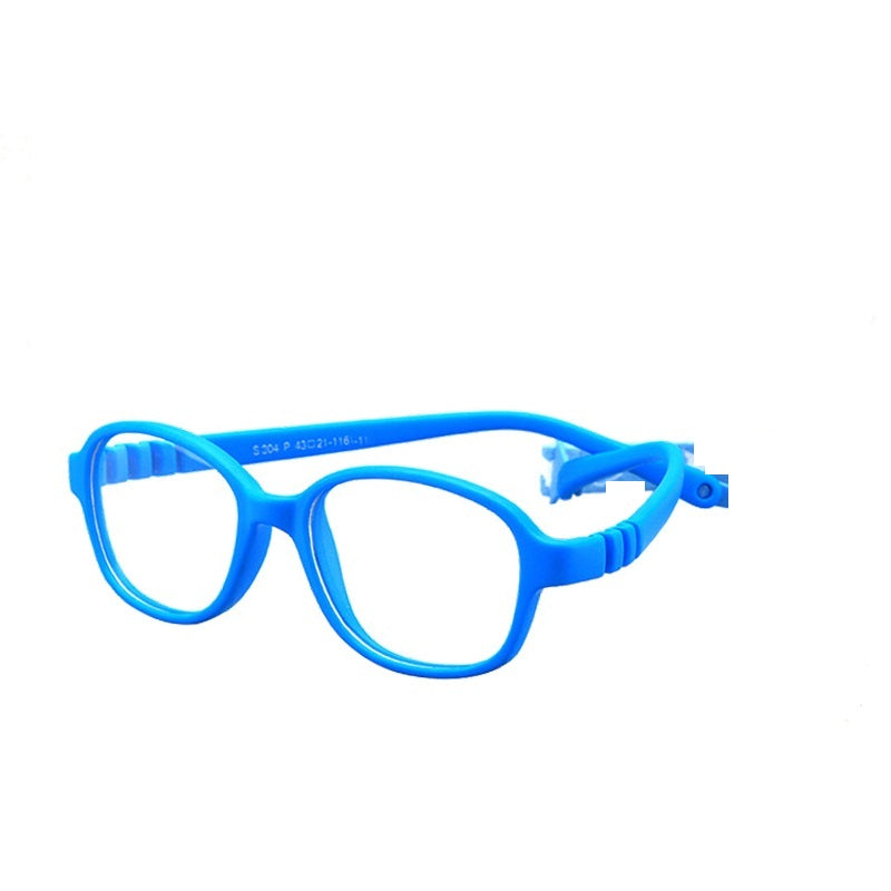 S304 blue flexible kids glasses C33 product view