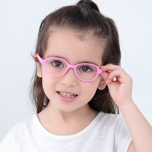 S304 flexible kids glasses front three-quarter view for ages 2 to 6 years