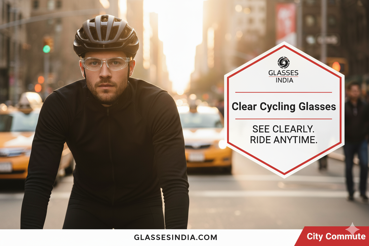 Clear Cycling Glasses Night Driving Sunglasses Riding Eyewear