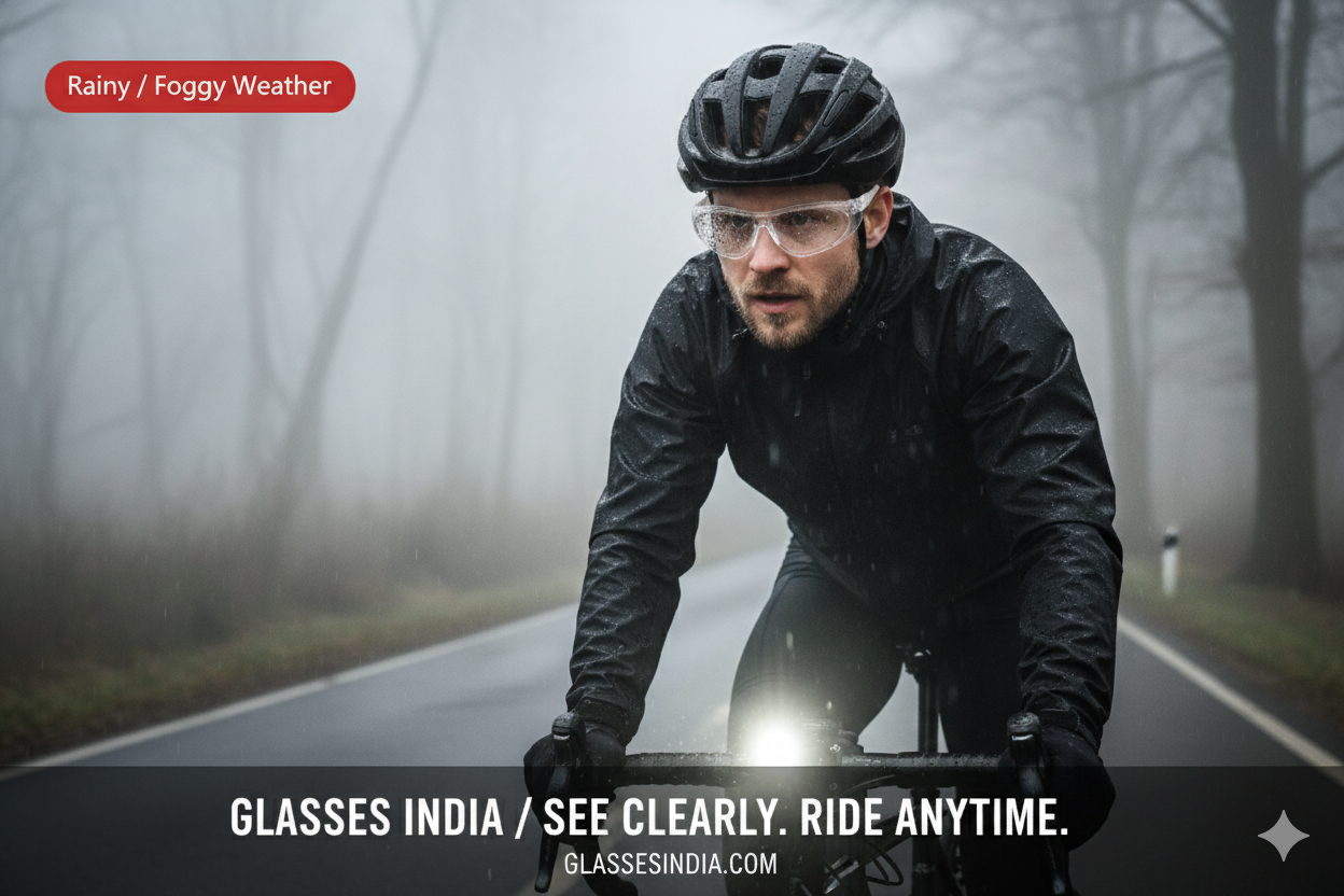 Clear Cycling Glasses Night Driving Sunglasses Riding Eyewear