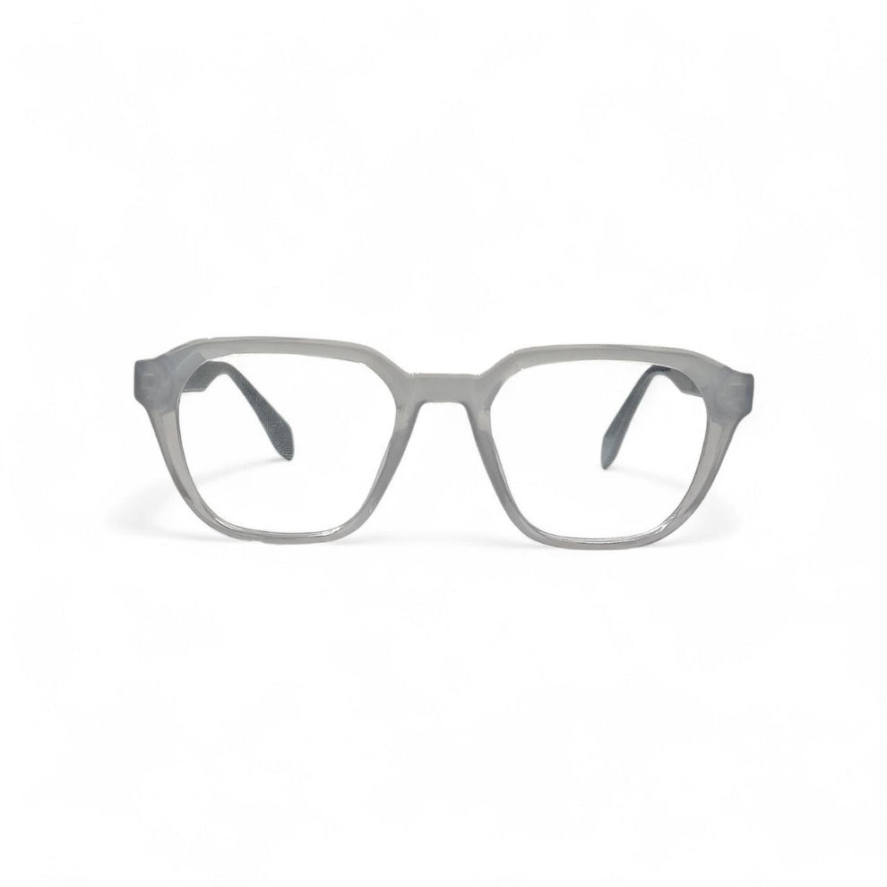 Geometric Eyelid Support Glasses with Nylon Lift Thread – Crystal Grey ...