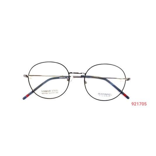 Retro Round Titanium Steel Spectacle Frames Glasses Chashma
