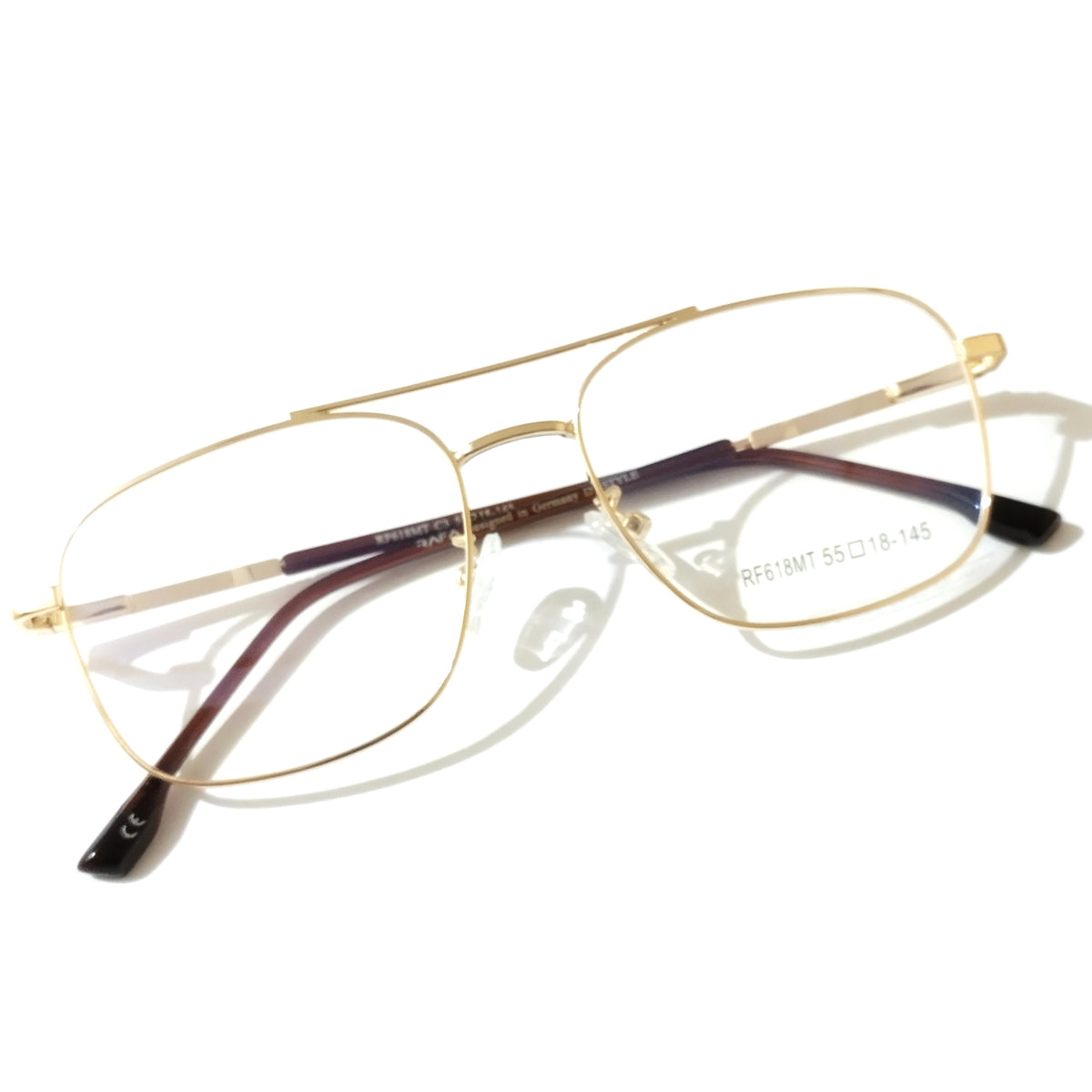 Trendy Latest Fashion Executive Square Office Wear Spectacle Frame Gla ...