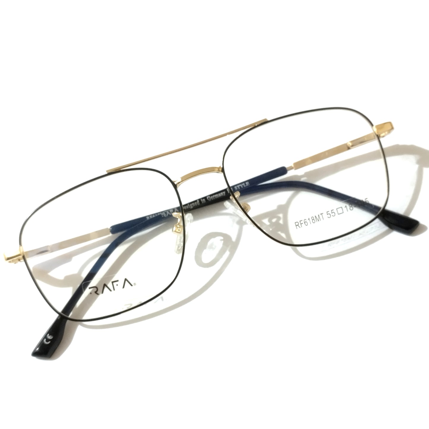 Trendy Latest Fashion Executive Square Office Wear Spectacle Frame Glasses