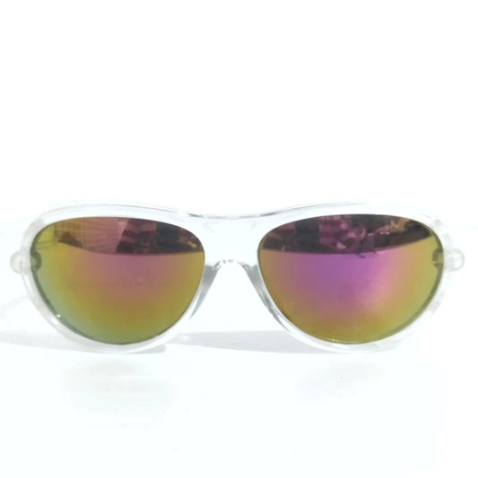 Golden Mirror Driving Sunglasses with side shield