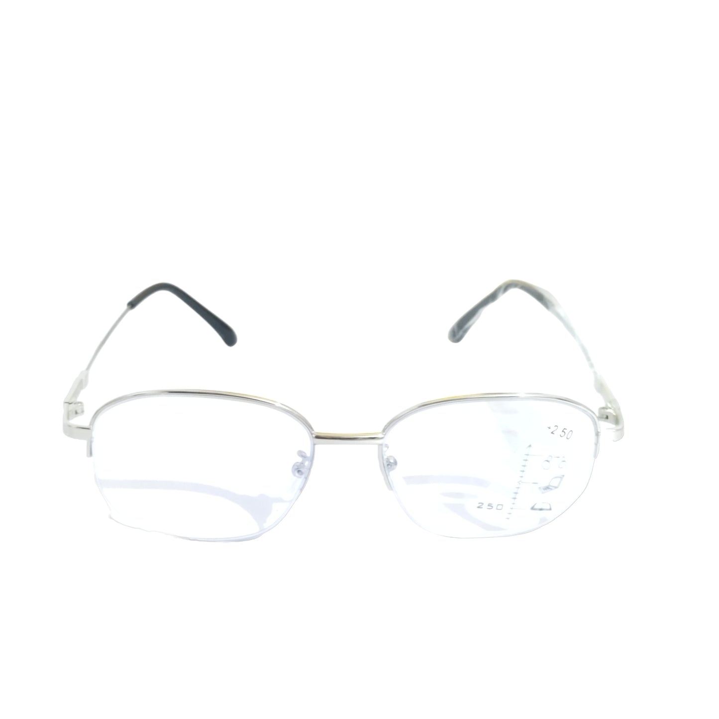 ARTView Silver Supra Multifocal Progressive Computer Reading Glasses Men Anti Blue Light Glasses