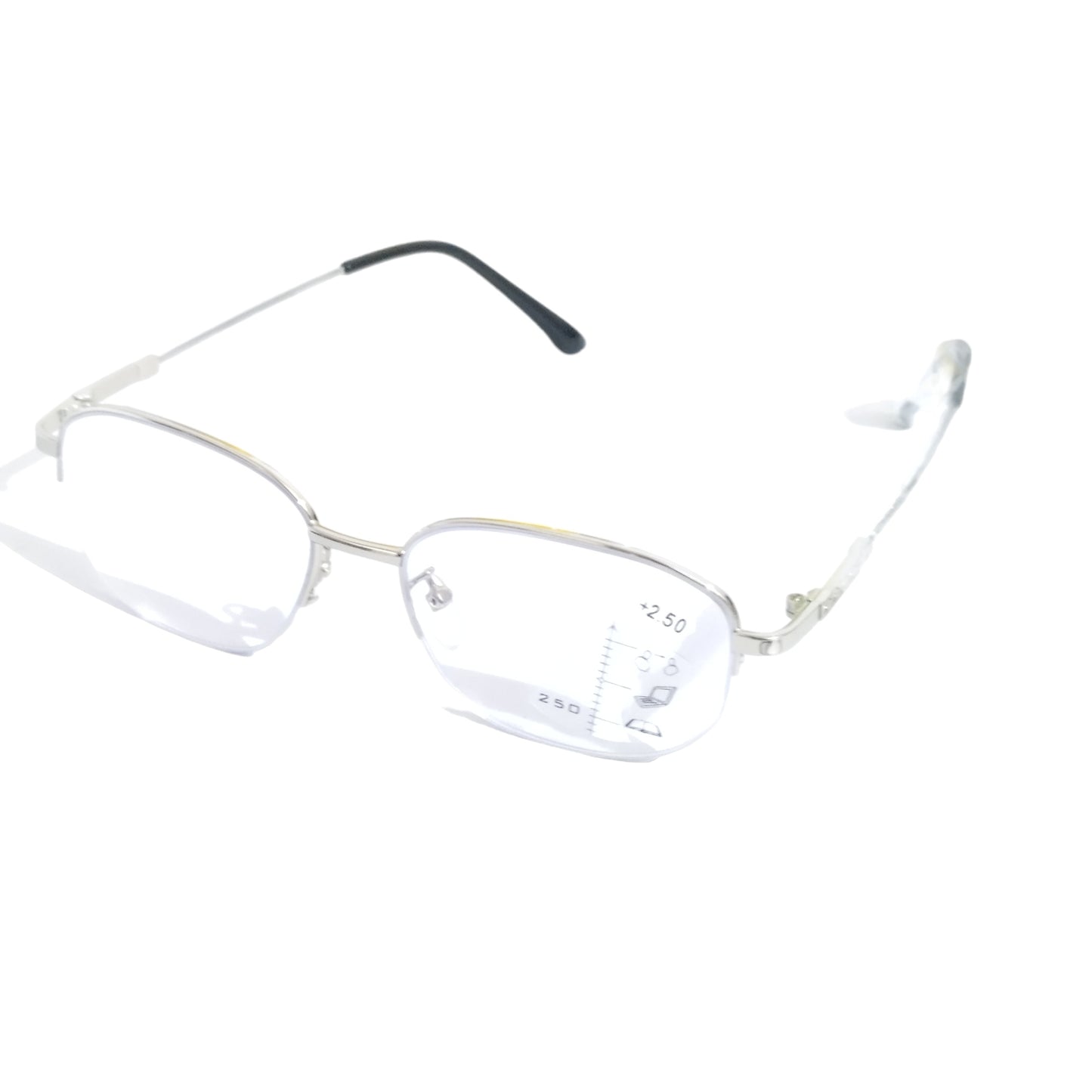 ARTView Silver Supra Multifocal Progressive Computer Reading Glasses Men Anti Blue Light Glasses