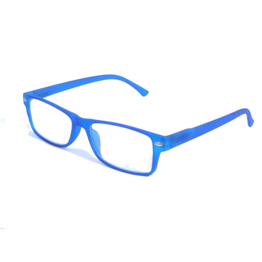 Blue Full Frame Blue Light Blocking Computer Reading Glasses for Men Women