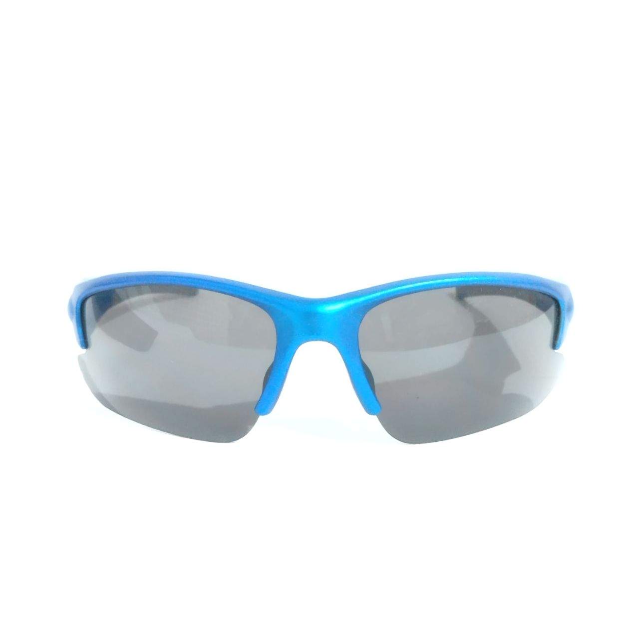 Blue Wraparound Sports Sunglasses