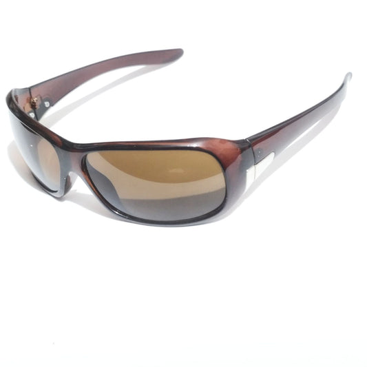 Brown Wraparound Sunglasses for women S3119