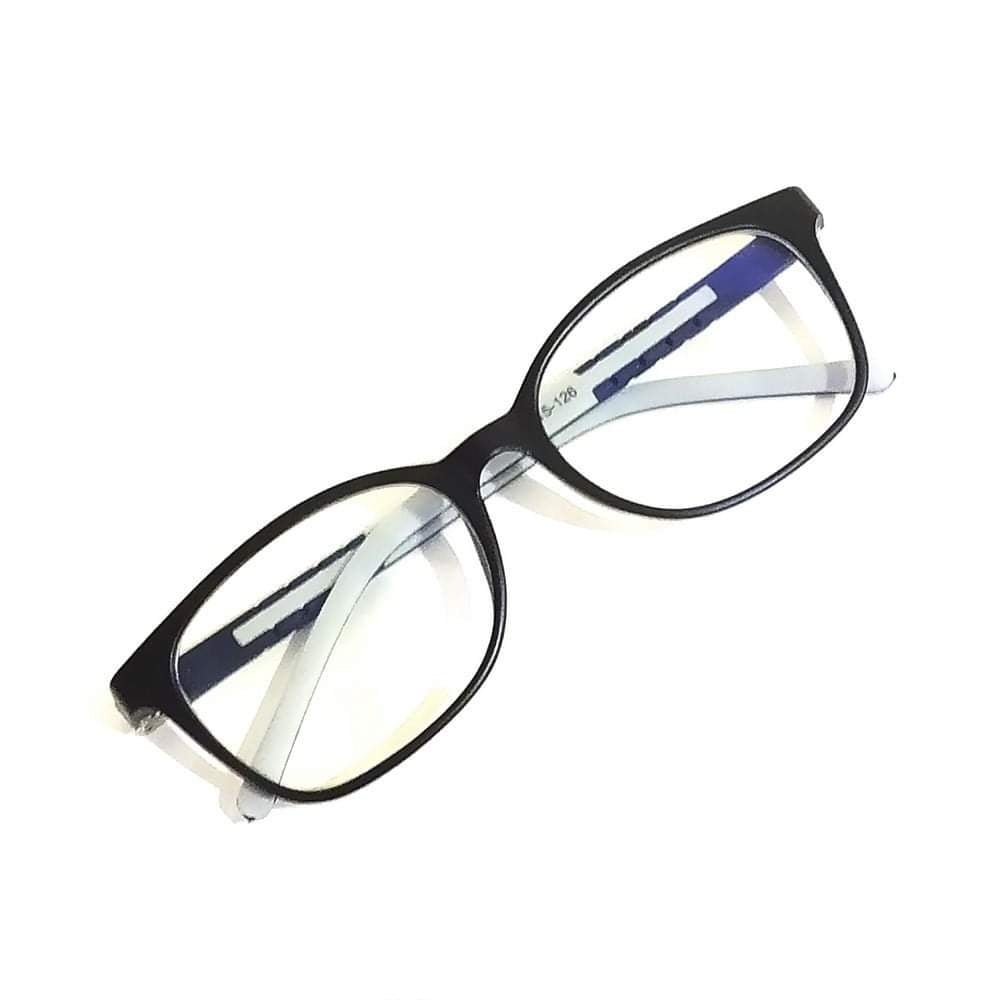 Graceful Grey Square Glasses - Blue Rays Blocking Glasses for Young Eyes, Ages 6-10