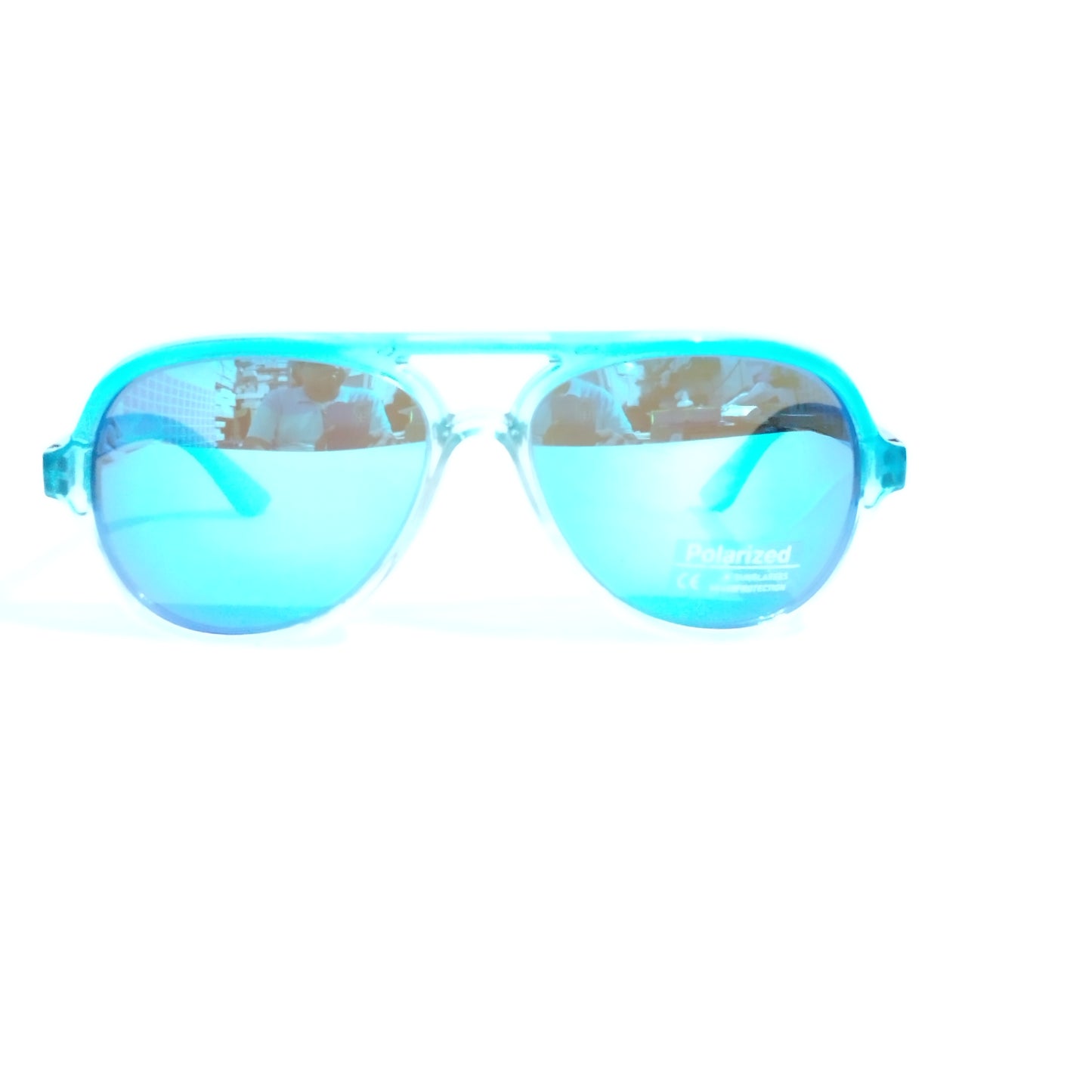 Blue Mirror dynamic Shape Polarized Sunglasses for Men and Women