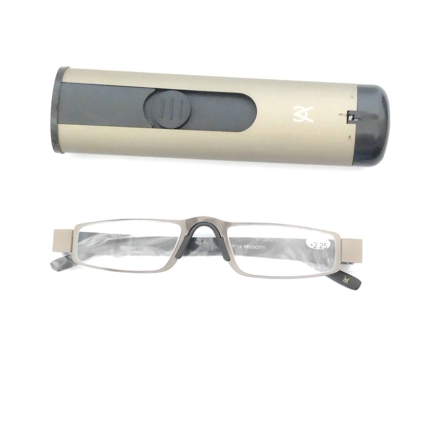 Grey Portable Reading Glasses