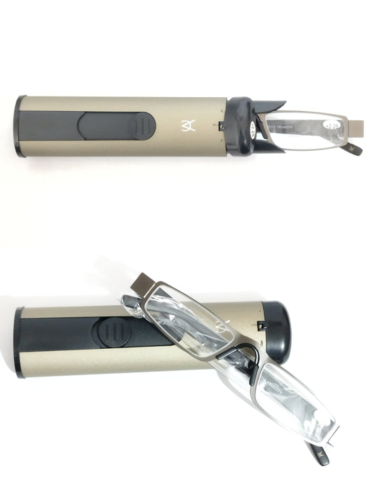 Grey Portable Reading Glasses