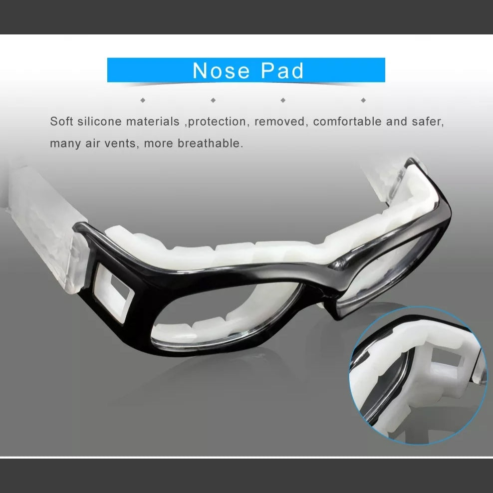 Blue Prescription Sports Glasses For Teens & Young Adults - Durable & Adjustable