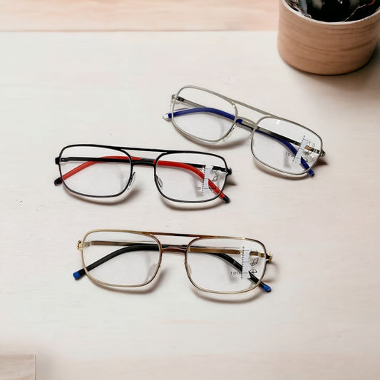 Rectangle Progressive Reading Glasses