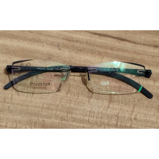 Premium Rimless Computer Glasses with Anti Glare Coating PR8008