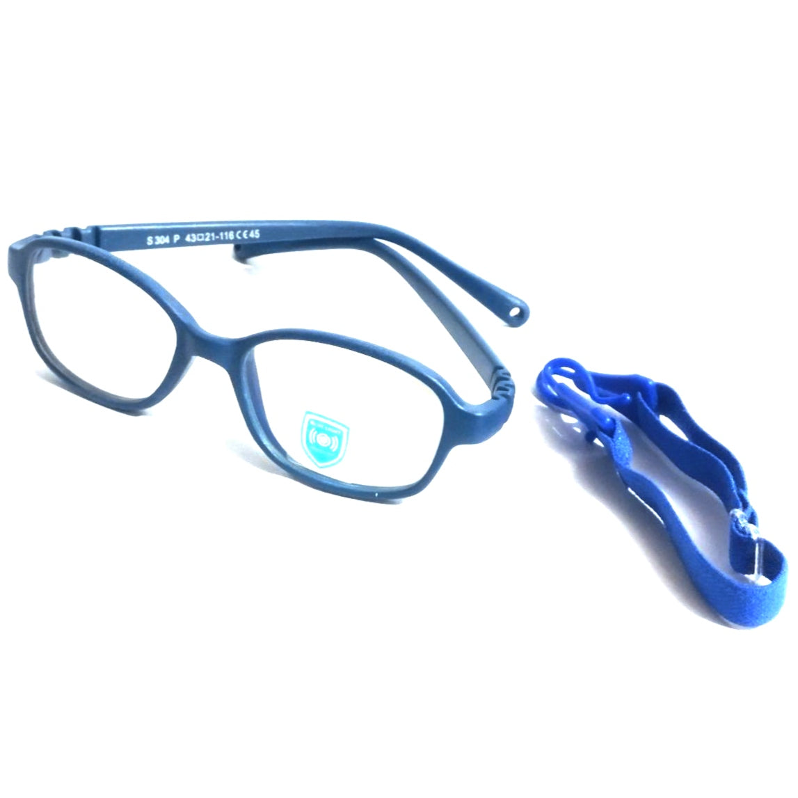 Dark Blue Unbreakable Kids Flexible Glasses Age2 to 5 Years
