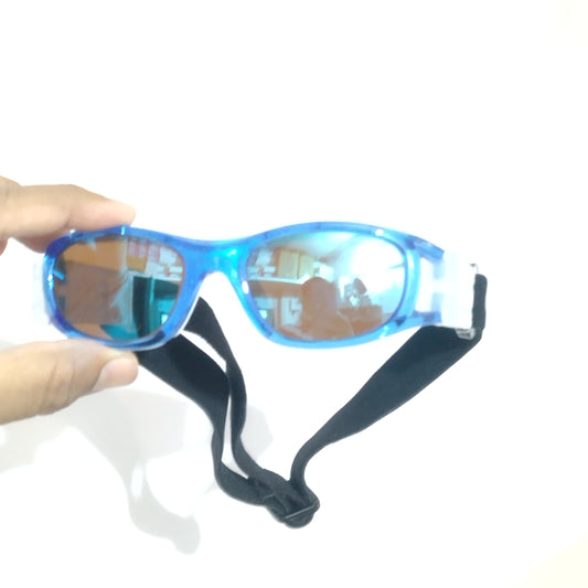 Blue Mirror Polarized Prescription Sports Goggles for Kids 12-15 YEars