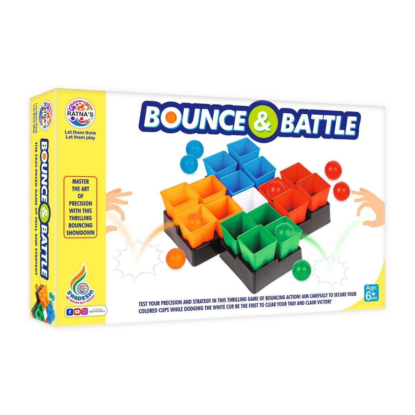 Bounce and Battle Table Top Game